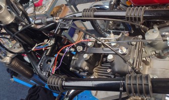 Throttle cable + Wiring