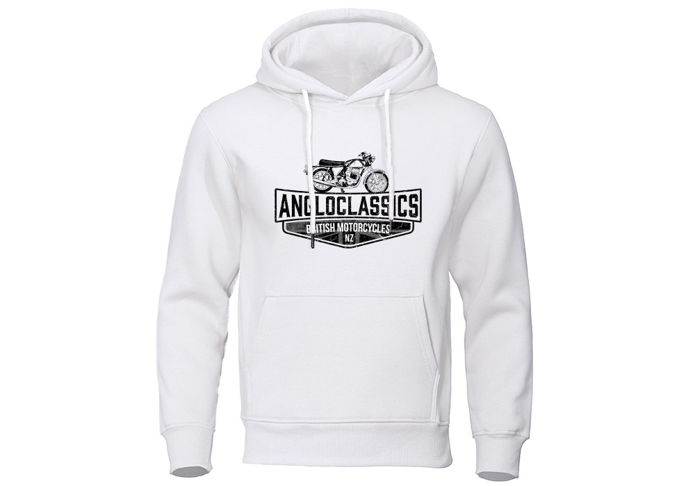 Angloclassics Hoodie White