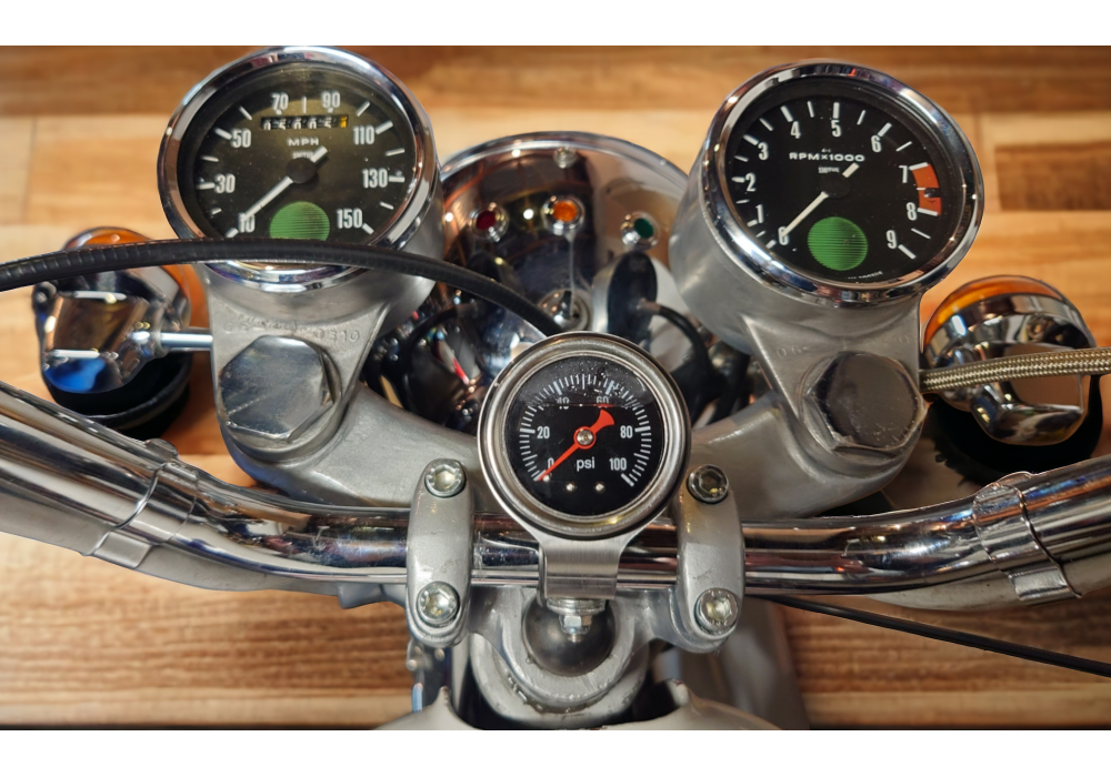 Norton Commando Oil Pressure Gauge Kit