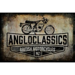 Angloclassics Vintage Sign White