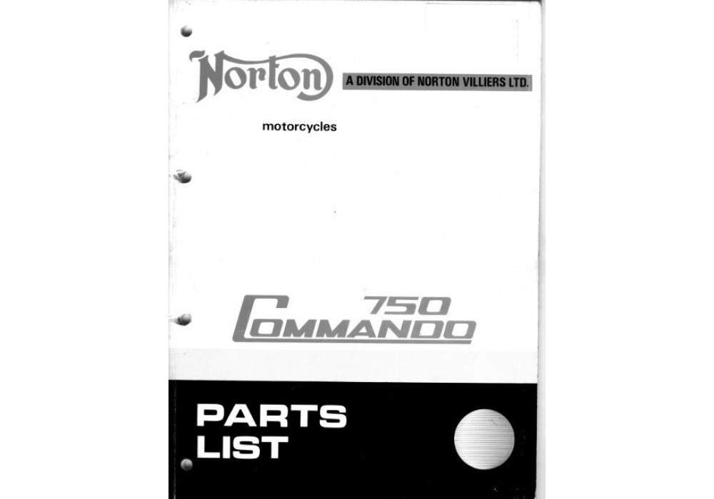 Norton Parts Manuals